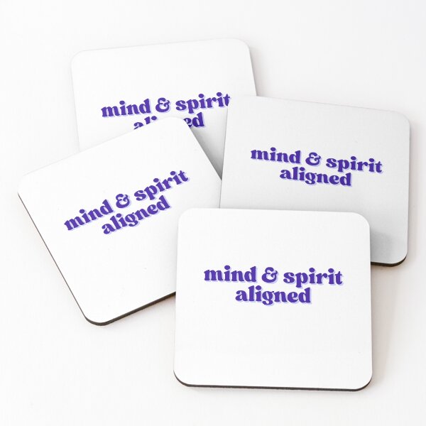 Item preview, mind & spirit aligned | navy blue designed and sold by dollhouseclub.