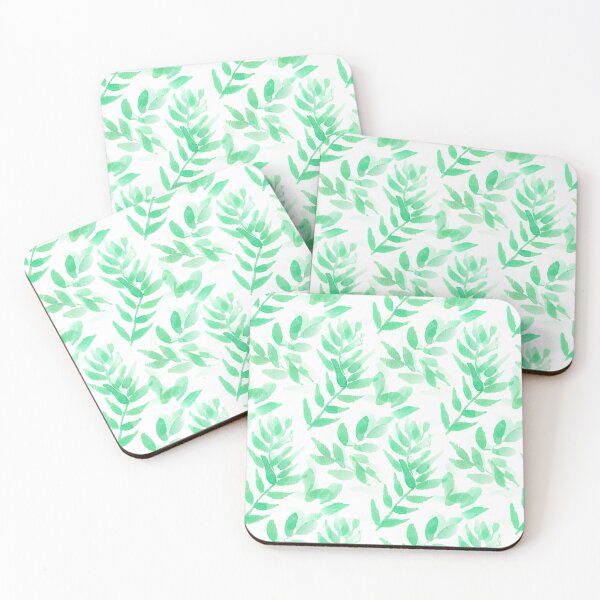 Item preview, Leaves Watercolour Pattern designed and sold by shannondoucette.