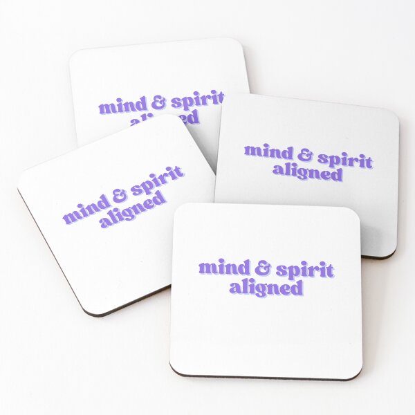 Item preview, mind & spirit aligned | purple designed and sold by dollhouseclub.