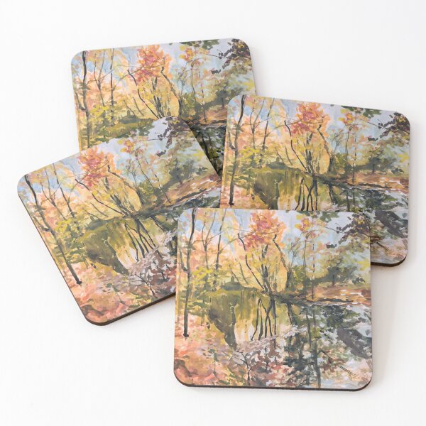 Item preview, Fall Leaves at Mill River designed and sold by NateKornMeyer.