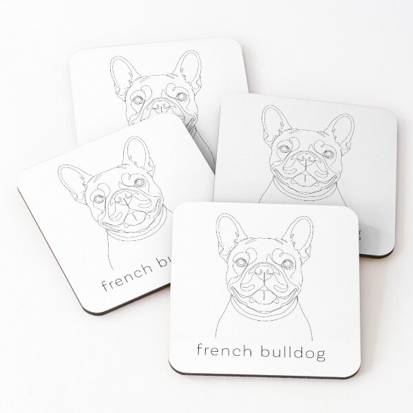 Item preview, French Bulldog Line Art designed and sold by SUP-R-Ts.