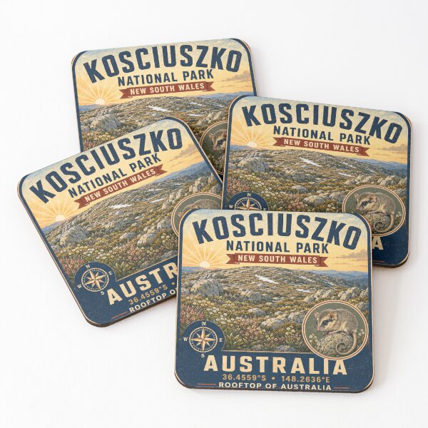 Item preview, Kosciuszko National Park Australia designed and sold by naturalsurvival.