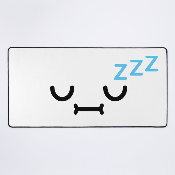Item preview, Adorable kawaii calm sleeping face designed and sold by BlushyPrint.