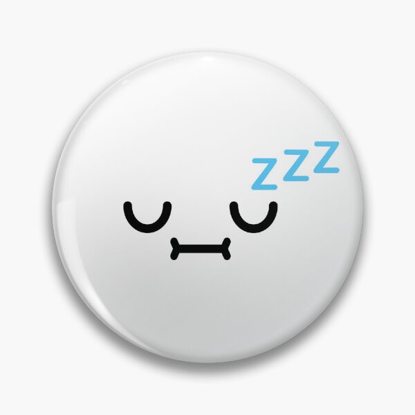 Item preview, Adorable kawaii calm sleeping face designed and sold by BlushyPrint.