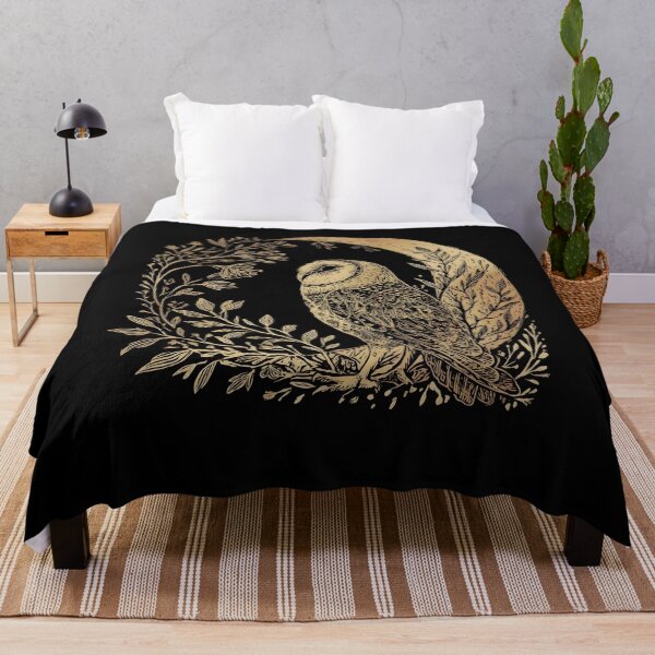 Item preview, Vintage Owl Moon Shirt, Crescent Moon Botanical Graphic Tee, Mystical Celestial Owl Shirt, Witchy Nature Lover Gift designed and sold by PinkPeonStores.
