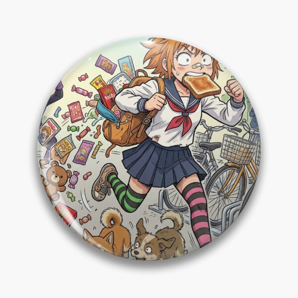 Item preview, Anime School Girl Walking Disaster Clumsy Neko Cat Ear Kawaii Chaos Backpack Tsunami designed and sold by Beaustores.