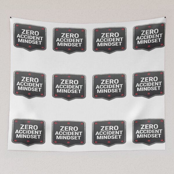 Item preview, ZERO ACCIDENTE MINDSET designed and sold by safetygearpro.