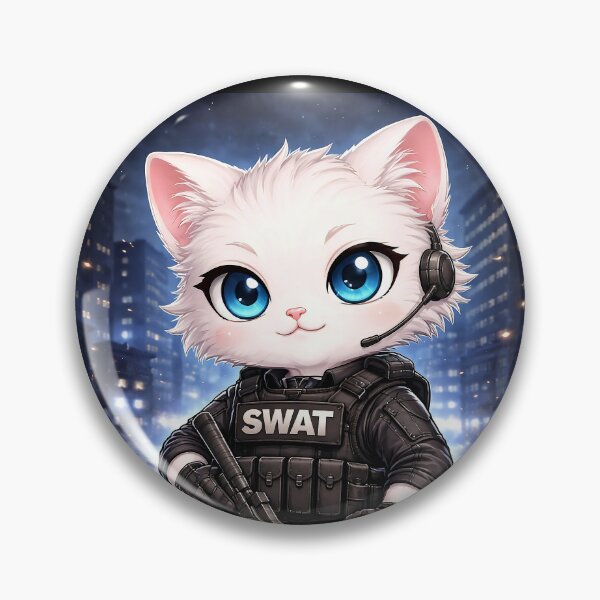 Item preview, SWAT Cat designed and sold by Meow Story .