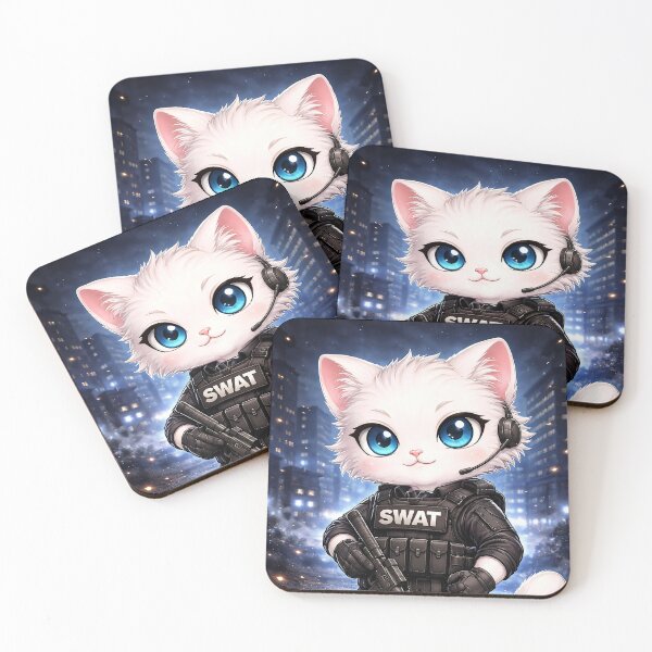 Item preview, SWAT Cat designed and sold by Meow Story .