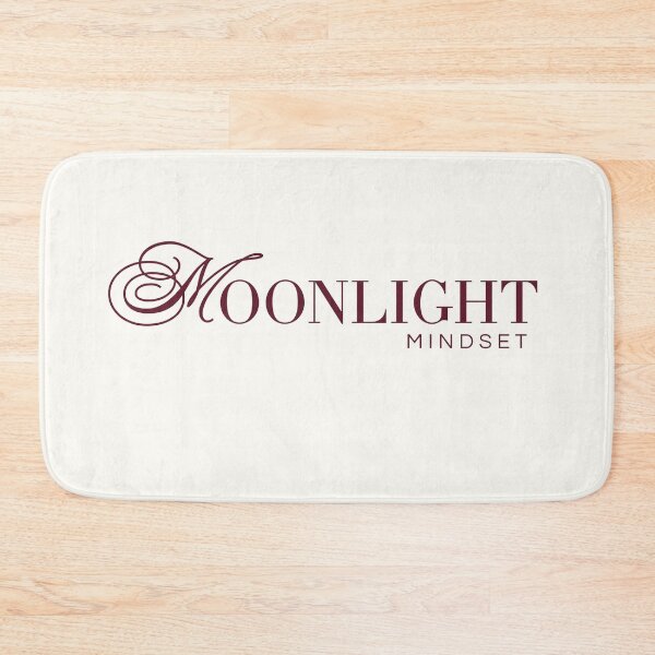 Item preview, Moonlight Mindset | Burgundy Flourished Calligraphy & Serif Typography designed and sold by Sparkle First Co..