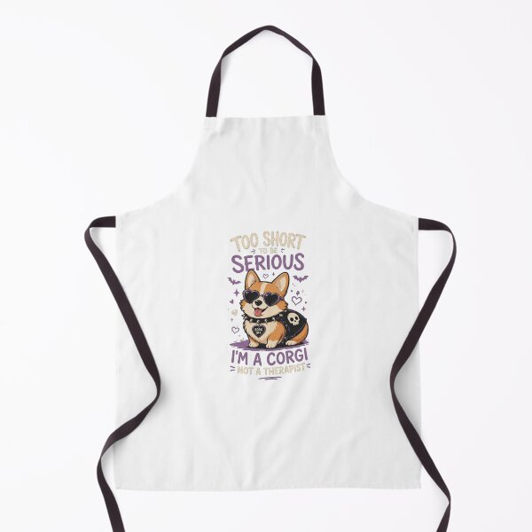 Item preview, Too Short To Be Serious Corgi designed and sold by Mix Mood.