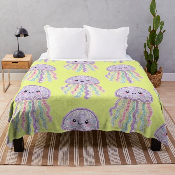 Item preview, Jellyfish Pearls Lilia Cute Sea Creatures Pastel Aesthetic designed and sold by Mauswohn.