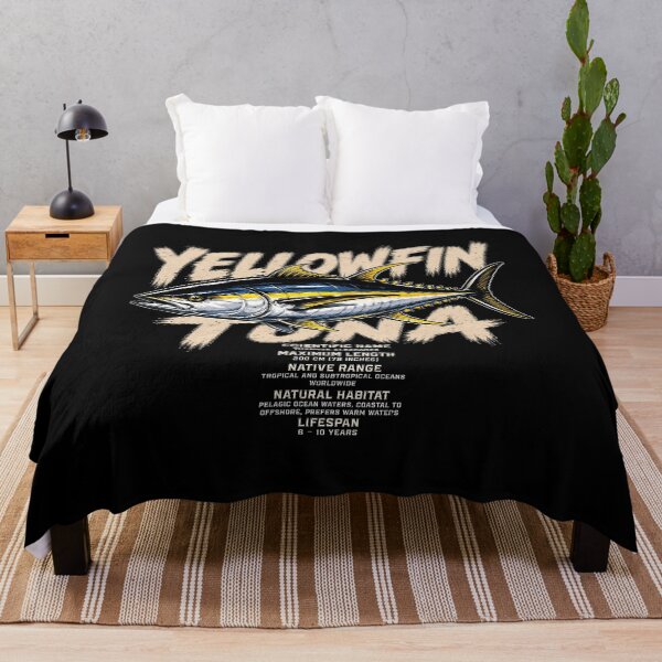 Item preview, Vibrant Yellowfin Tuna Graphic Design designed and sold by rafaeltto.