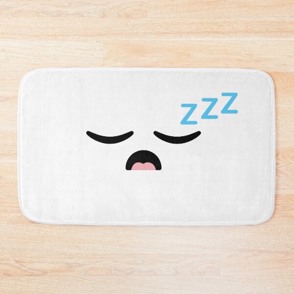 Item preview, Cute kawaii open mouth sleeping face designed and sold by BlushyPrint.