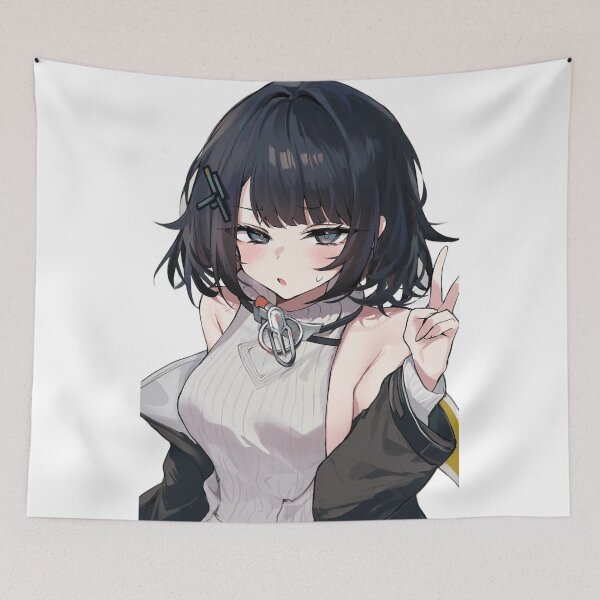 Item preview, Female Endministrator Peace Sign Arknights designed and sold by KomiArts.