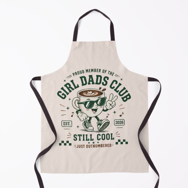 Item preview, Girl Dad, Cool Dads Club, Funny Dad Of Girls, Retro Coffee, Father's Day designed and sold by Quiajia.