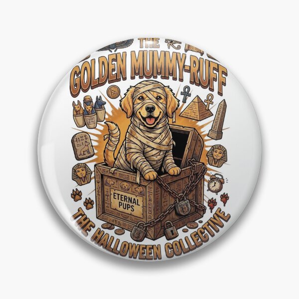 Item preview, Golden Mummy-Ruff Funny Halloween Golden Retriever Dog Costume designed and sold by RewindLab.
