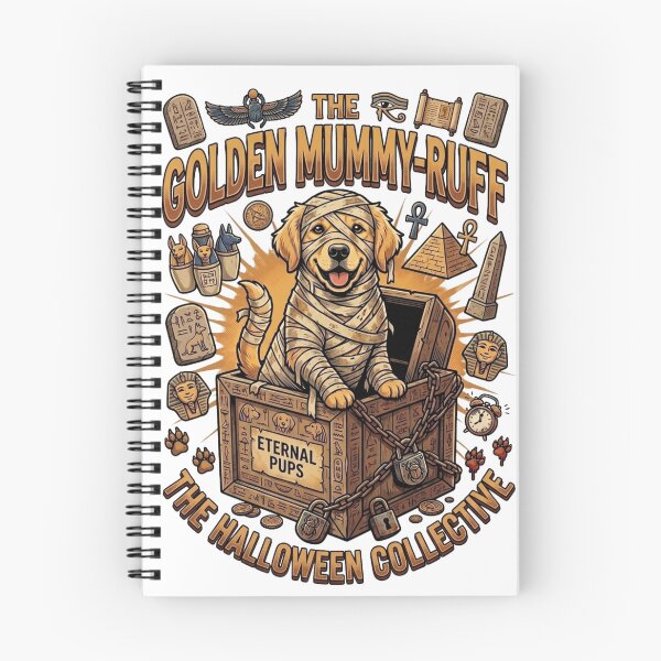 Item preview, Golden Mummy-Ruff Funny Halloween Golden Retriever Dog Costume designed and sold by RewindLab.