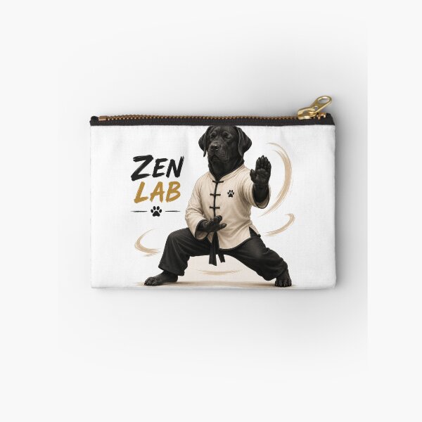 Item preview, Zen Lab Masters – Labrador Meditating in Kung Fu designed and sold by Goodthingstree.