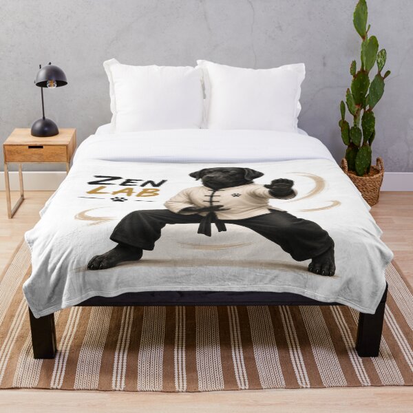 Item preview, Zen Lab Masters – Labrador Meditating in Kung Fu designed and sold by Goodthingstree.