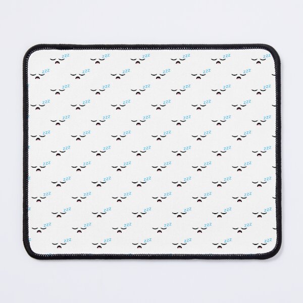 Item preview, Cute kawaii open mouth sleeping face pattern designed and sold by BlushyPrint.