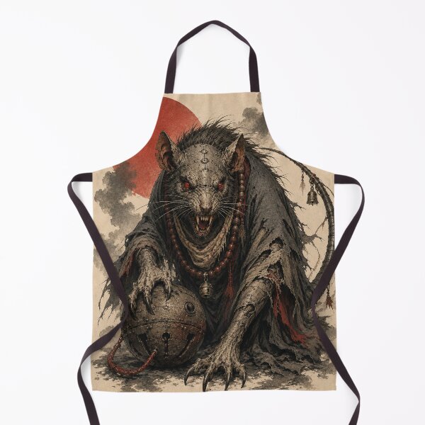 Item preview, Cursed Tesso Yokai Woodblock Spirit designed and sold by Ocelot-T.