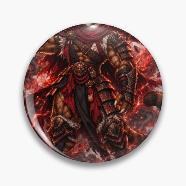 Item preview, Crimson Ronin Cat – Anime Samurai Warrior designed and sold by WelLarsDigitals.