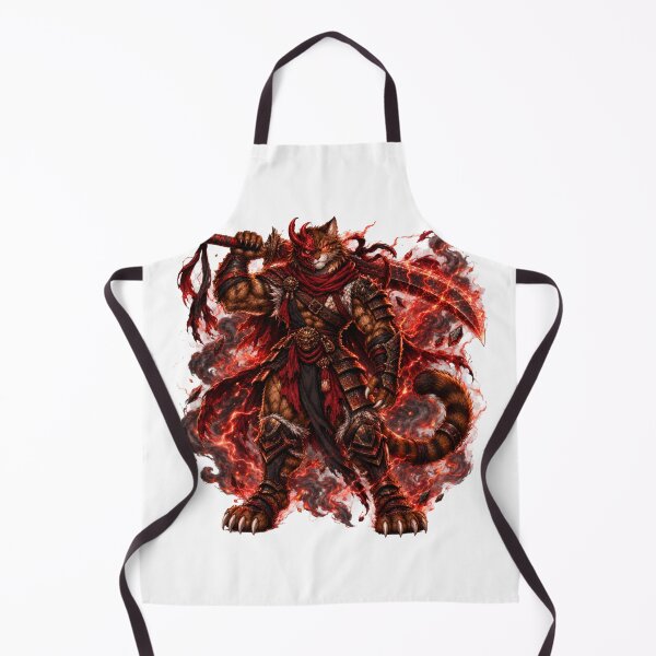 Item preview, Crimson Ronin Cat – Anime Samurai Warrior designed and sold by WelLarsDigitals.