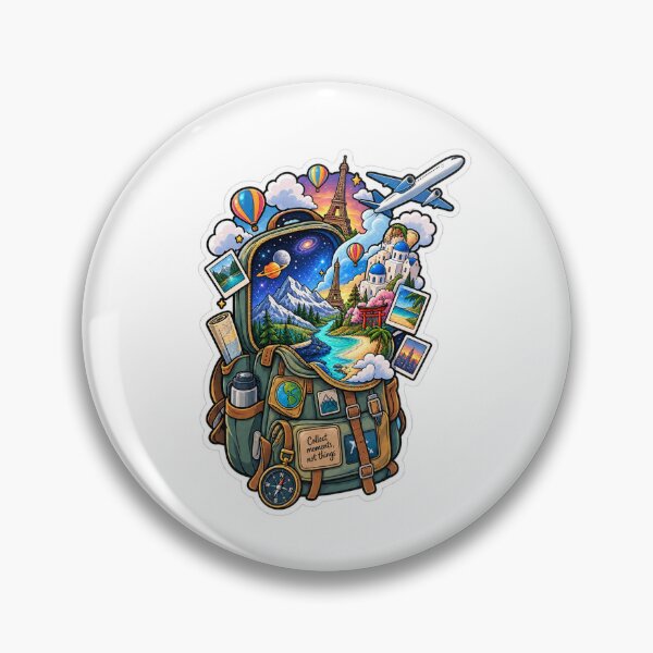 Item preview, Travel backpack designed and sold by GridiStudio.