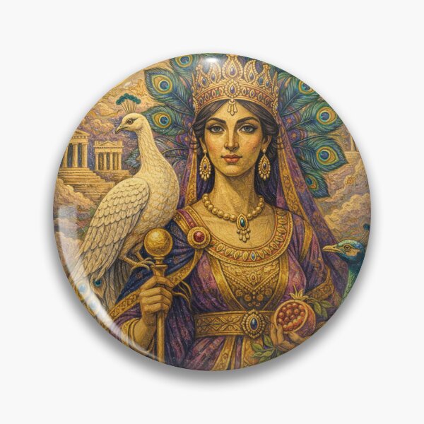 Item preview, Greek Goddess Hera – Queen of the Gods Painting designed and sold by GalleryKauffeld.