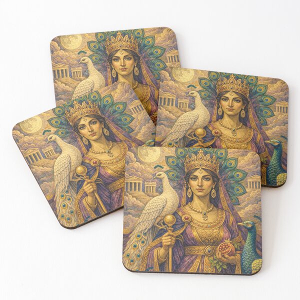 Item preview, Greek Goddess Hera – Queen of the Gods Painting designed and sold by GalleryKauffeld.