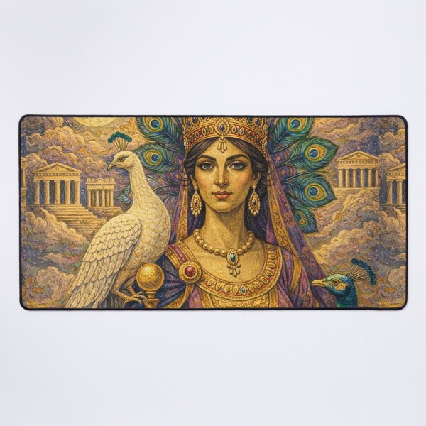 Item preview, Greek Goddess Hera – Queen of the Gods Painting designed and sold by GalleryKauffeld.