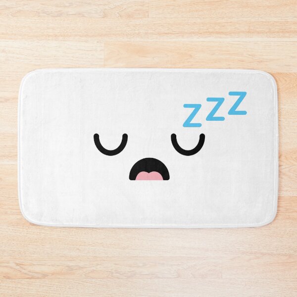 Item preview, Adorable kawaii open mouth sleeping face designed and sold by BlushyPrint.
