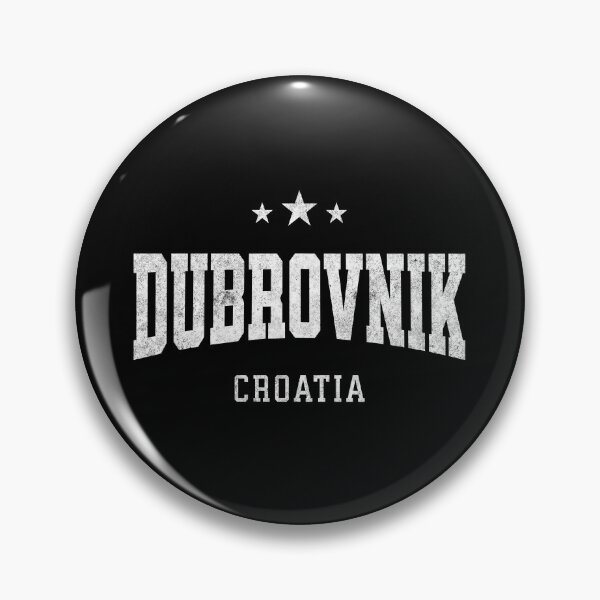 Item preview, Dubrovnik Croatia Vintage Varsity Travel Souvenir Graphic Design designed and sold by NiceTeeClub.