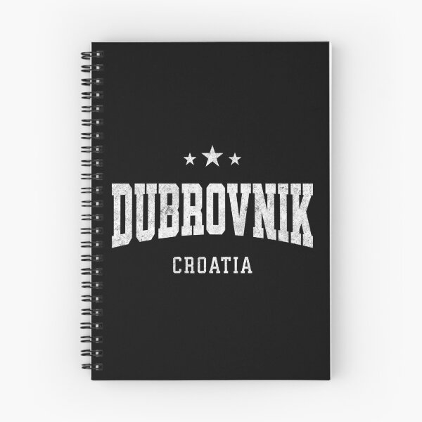 Item preview, Dubrovnik Croatia Vintage Varsity Travel Souvenir Graphic Design designed and sold by NiceTeeClub.