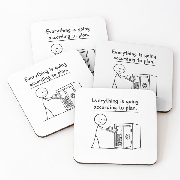 Item preview, "Everything is Going According to Plan" Graphics designed and sold by ARDELVEX STUDIO.
