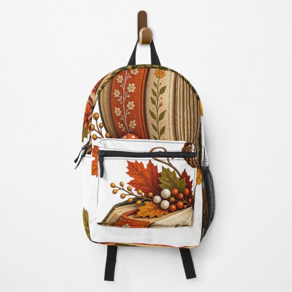 Item preview, Cozy Autumn Book Pumpkin - Fall Reading Vintage Books Pumpkin Lover Cottagecore designed and sold by CatiaStudioArt.