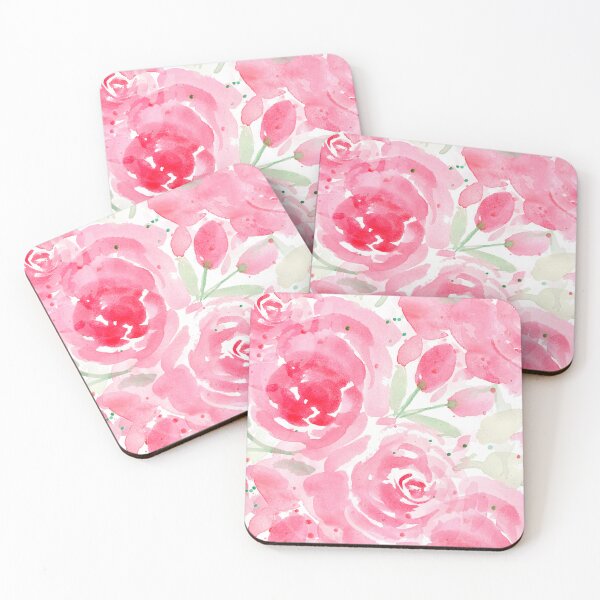 Item preview, Romantic Roses Watercolour designed and sold by shannondoucette.