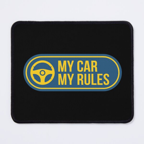 Item preview, My Car My Rules Funny Automotive Tuner JDM Decal designed and sold by carvect-id.