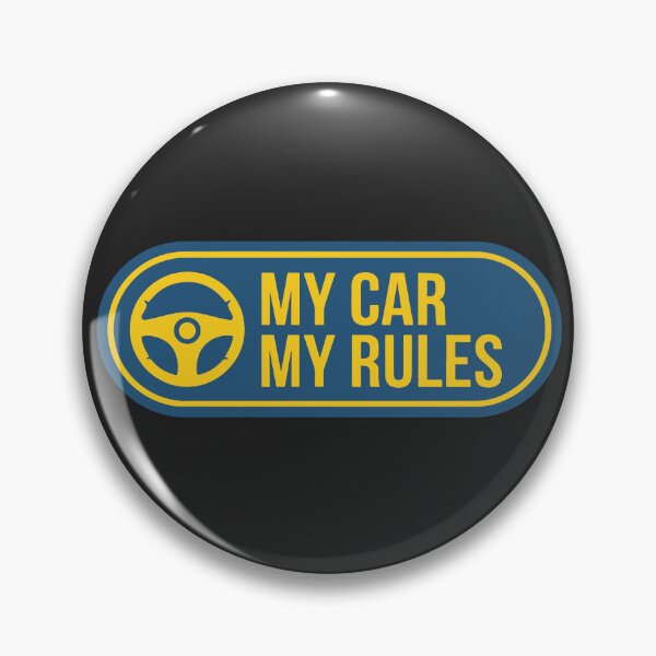 Item preview, My Car My Rules Funny Automotive Tuner JDM Decal designed and sold by carvect-id.