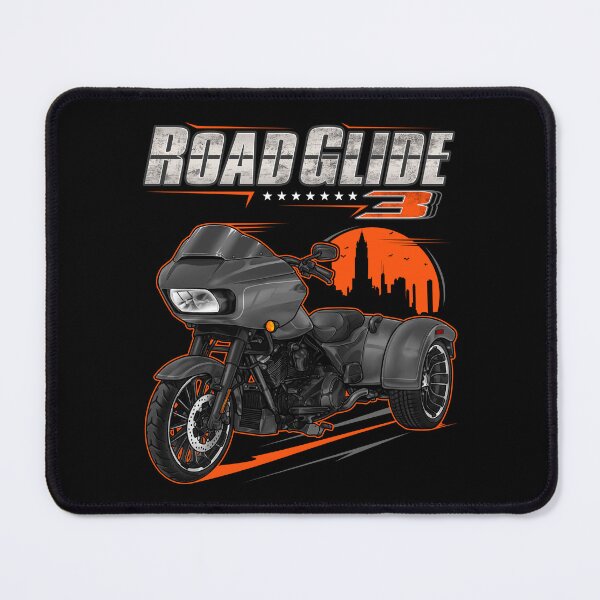 Item preview, Motorcycle Road Glide 3 FLTRT 2023 Gray Haze (Black Finish) for Motorcycle Riders designed and sold by MotoApparelHub.