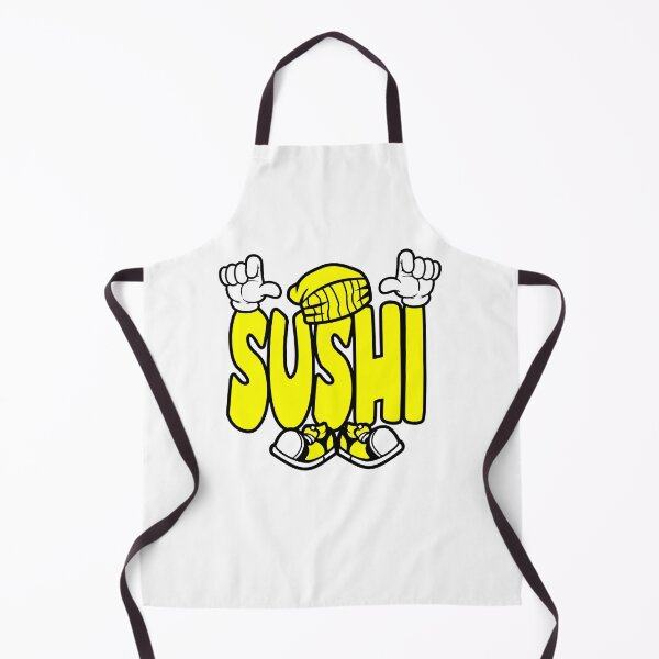 Item preview, SUSHI - DRINK Cartoon Character Bold Retro designed and sold by NFTWords.