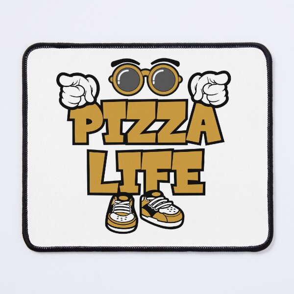Item preview, PIZZA LIFE - DRINK Words Character Bold Retro designed and sold by NFTWords.