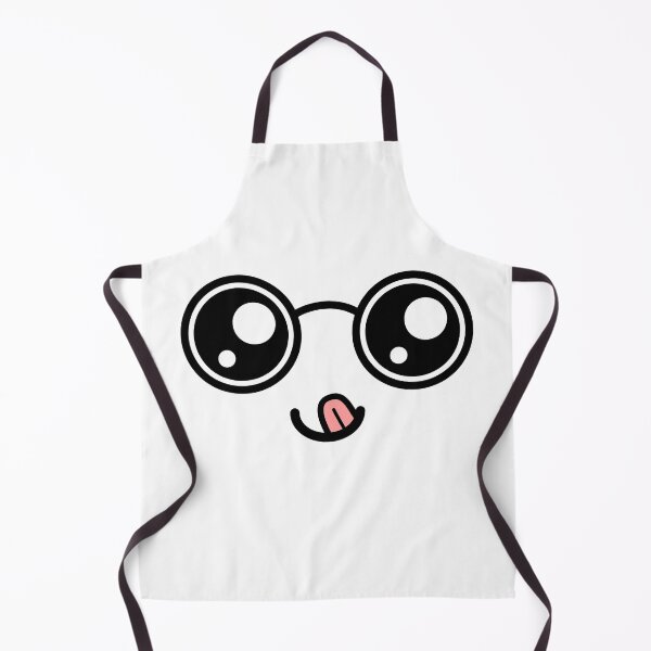 Item preview, Cute kawaii nerdy tongue out smiling face designed and sold by BlushyPrint.