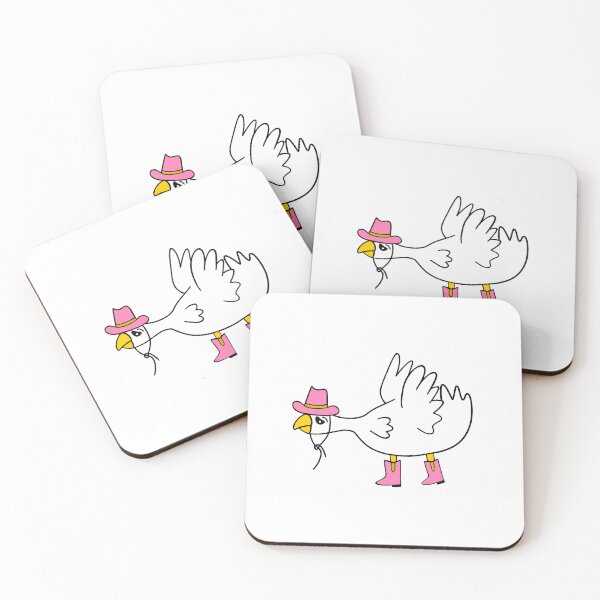 Item preview, Silly Goose Wearing Cowboy Hat And Boots designed and sold by Sartoris Art.