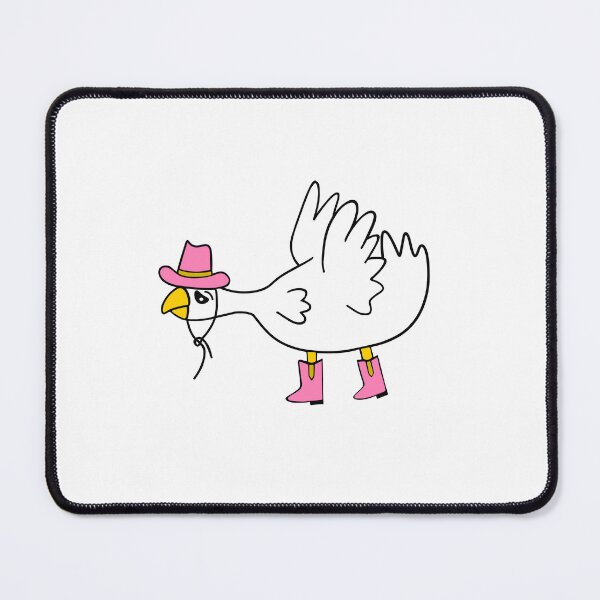 Item preview, Silly Goose Wearing Cowboy Hat And Boots designed and sold by Sartoris Art.