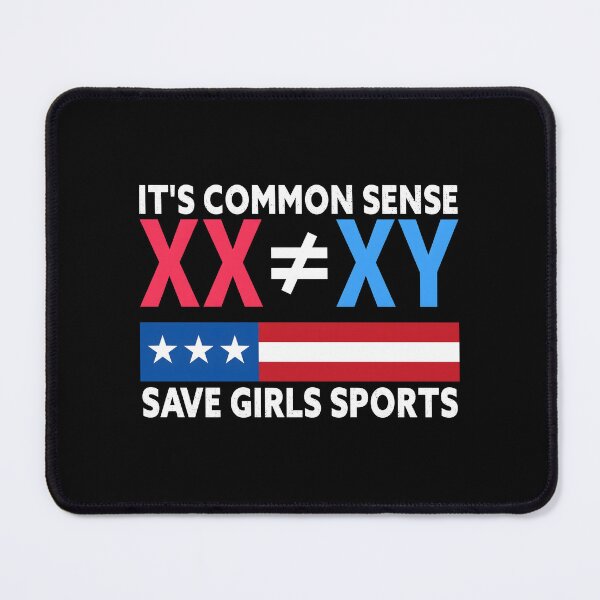 Item preview, Save Girls Sports XX Not Equal To XY Common Sense Political designed and sold by IsDesignHub.