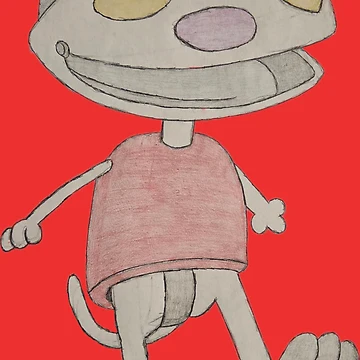 Artwork thumbnail, Robot Cat (Rugrats) by starturtle87