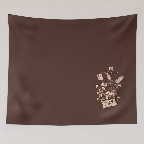 Item preview, It's Just a Text – Overthinking House Fly Funny Indie Comic designed and sold by InnerwayStudio.