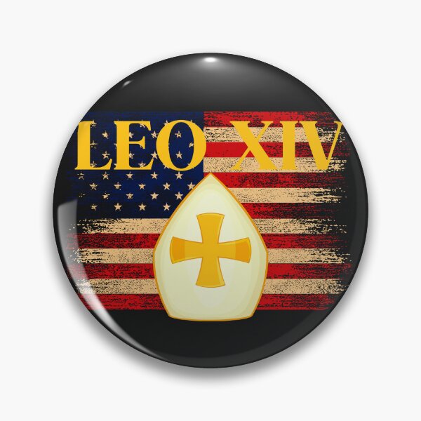 Artikelvorschau, Amerikanischer Papst Leo XIV. Hergestellt in Chicago, USA entworfen und verkauft von erozzz.